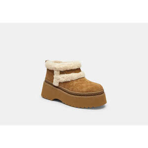Coach Outlet Christina Bootie Shoes In Signature Suede